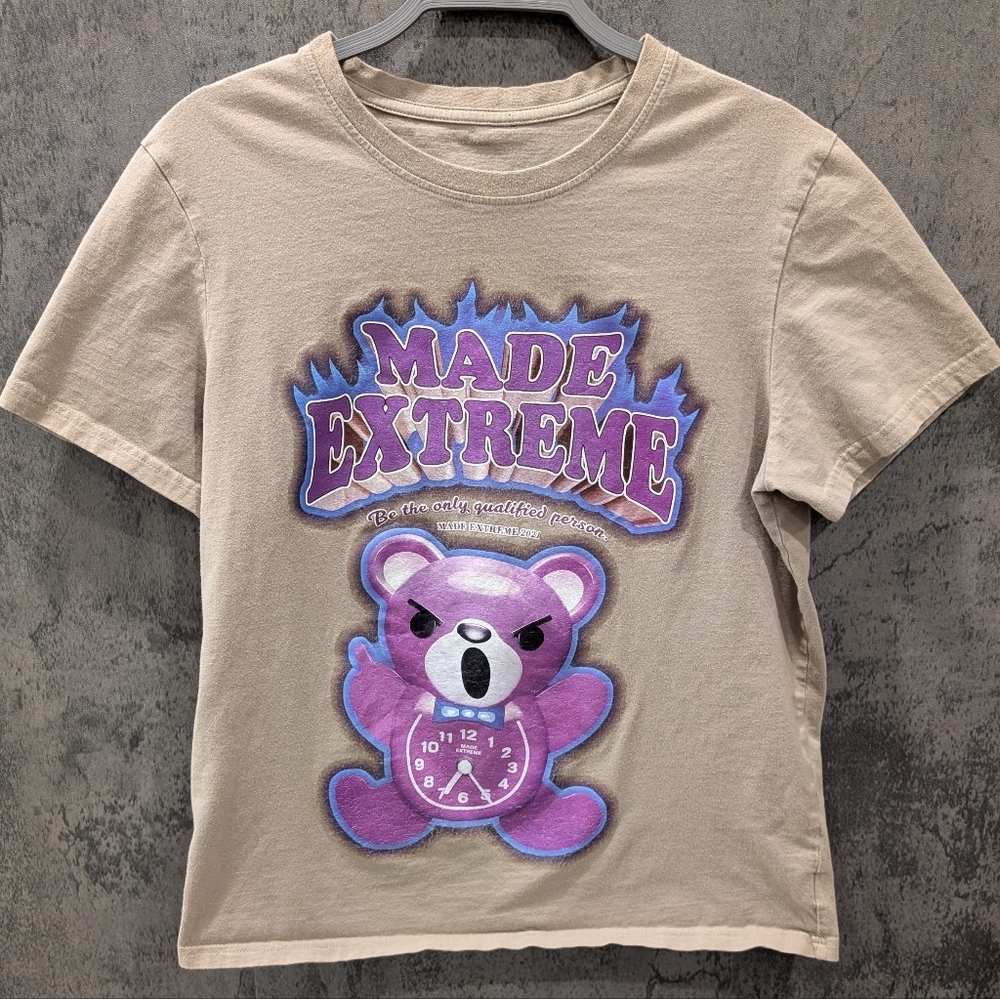 MADE EXTREME Hysteric Glamour harajuku bear middle finger shirt